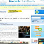 5 Ideas on how to enhance your events with social media on Mashable