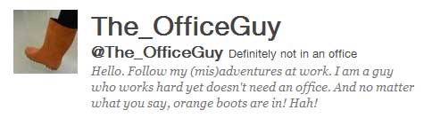 the_officeguy twitter profile