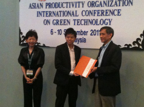 janwong at igem 2011, apo conference 2011